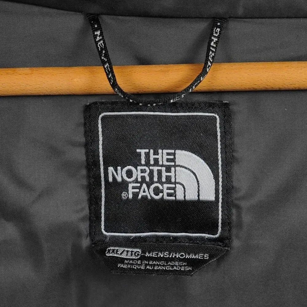 The North Face Gotham HyVent Goose Down Jacket Men's XXL Black Gray Hooded